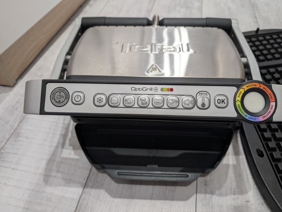 Гриль Tefal OptiGrill+ вафельниця