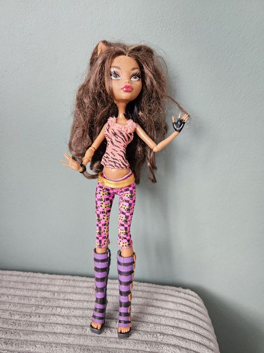 Lalka clawdeen monster high 1 seria