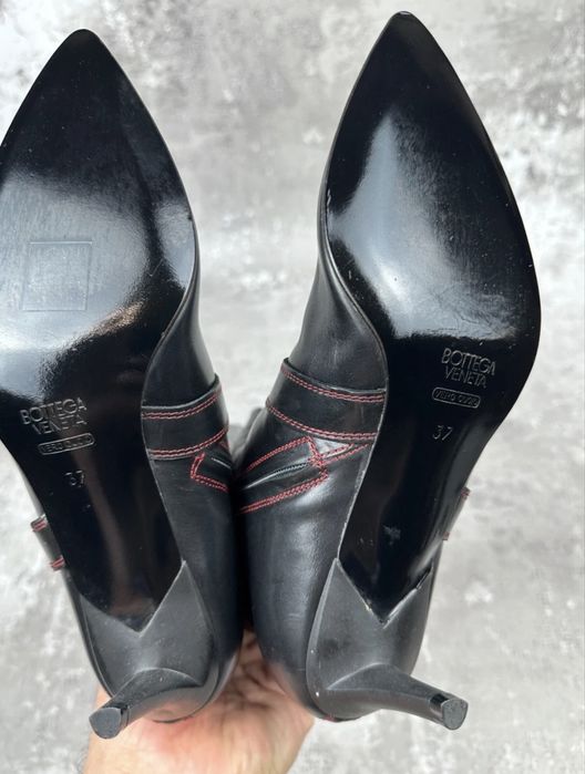 Bottega Veneta жіночі шкіряні черевики 37 — zdjęcie 4