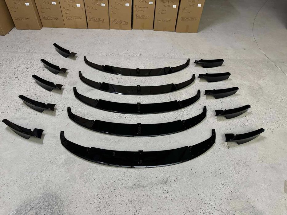 губа бампера F30 бмв накладка на бампер bmw BMW 3 дифузор ф30 м пакет