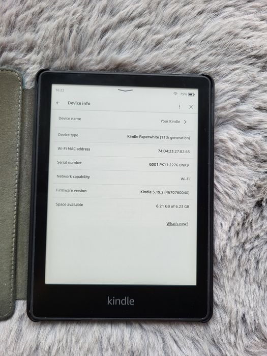 Czytnik książek e-book Amazon Kindle Paperwhite 11 gen. 8GB / bez reklam!
