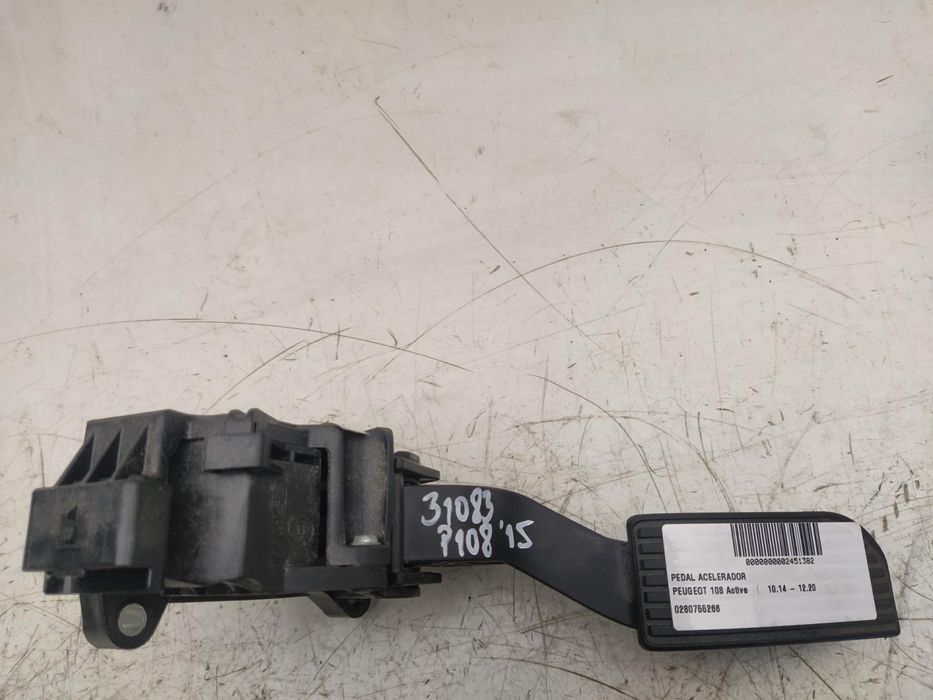 Pedal Do Acelerador Peugeot 108