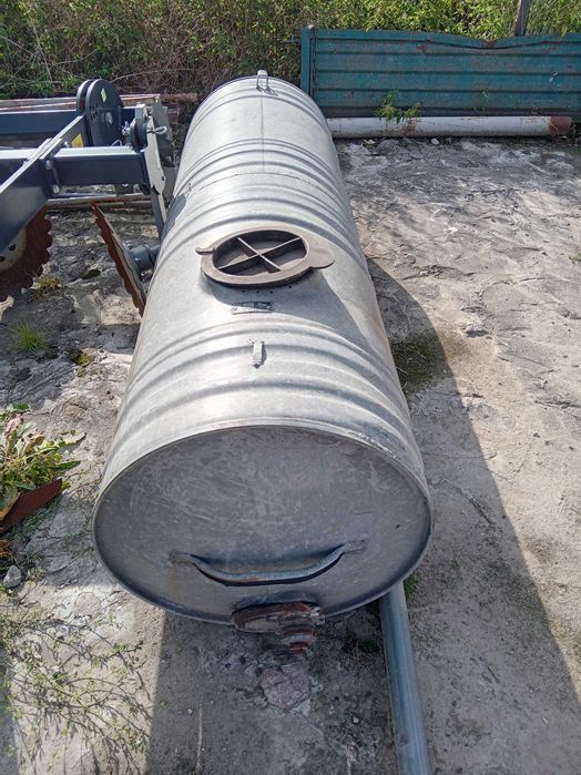 Beczka ocynkowana 600l