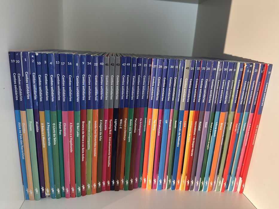 Livros dos contos solidarios disney