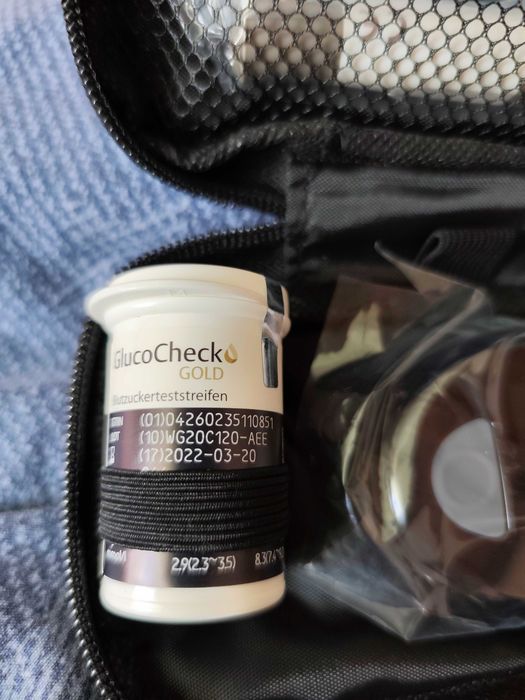 Глюкометр GlucoCheck GOLD (повний набір), новий