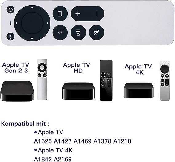 Controlo remoto para Apple TV - substituição do original