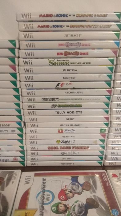 Nintendo Wii gry.