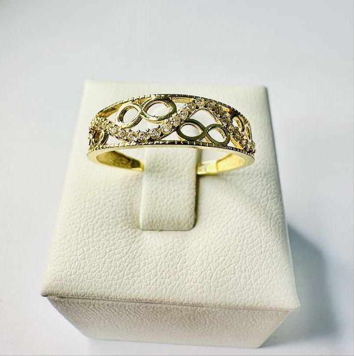 Złoty pierscionek 14k