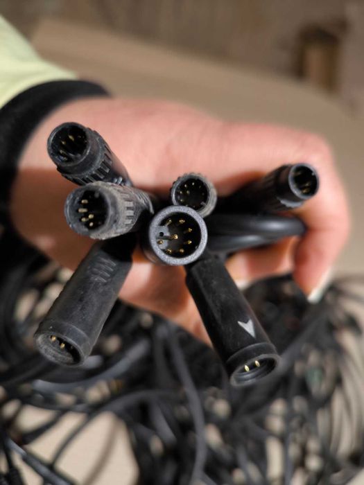 Силовые кабеля электровелосипеда