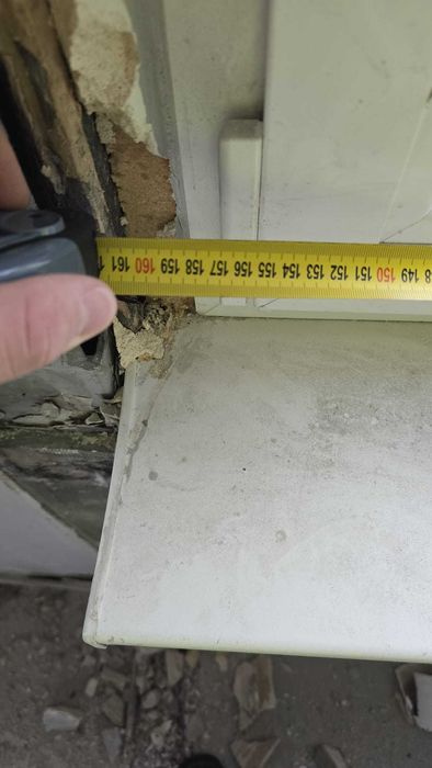 Okno w pakiecie 3-szybowym, 160cm (s) na 180cm (h) DUŻE