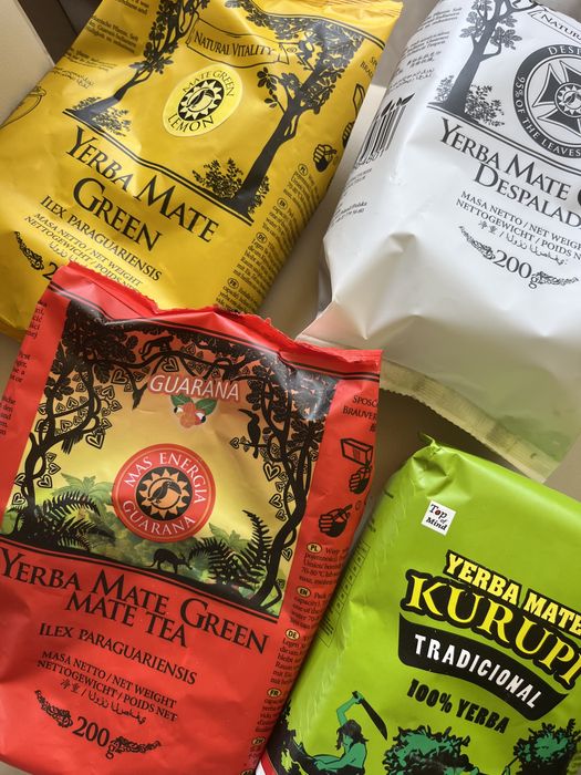 Yerba mate 1,1 kg różne rodzaje 100%