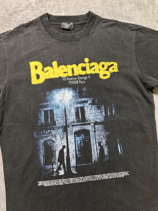 Футболка тишка Balenciaga The Address XS S M