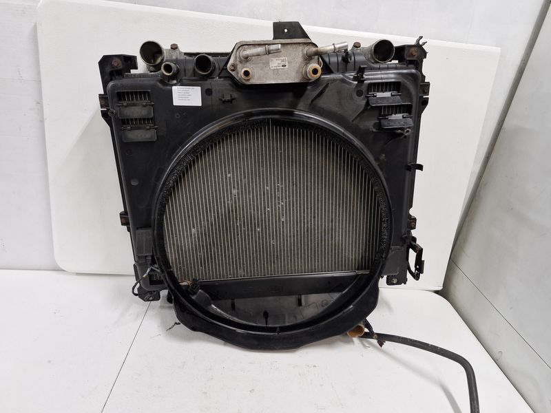 range rover l322 3.6 d obudowa wentylatora chłodnica wody intercooler powietrza