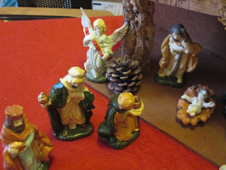 Presépio de natal tradicional