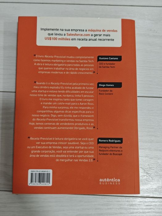 Livro receita previsível