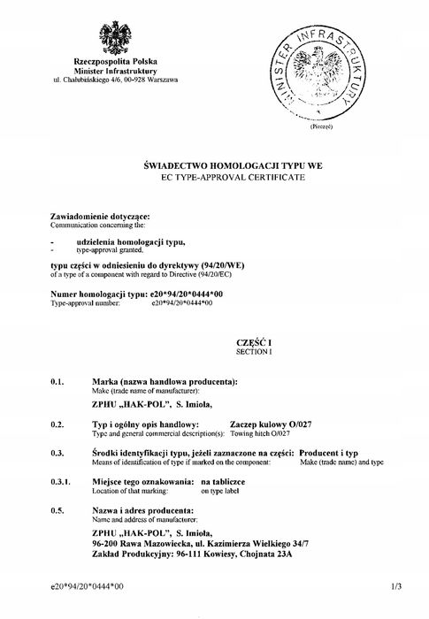 hak holowniczy+wiązka+moduł opel vectra c kombi