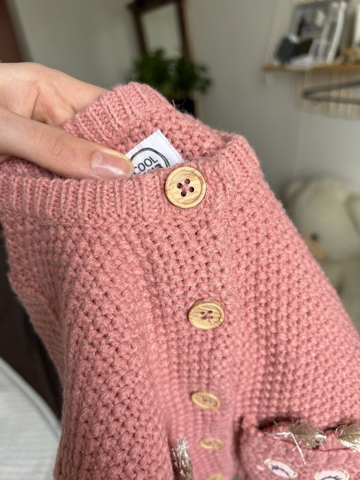 Кофтинка светр для дівчинки 68