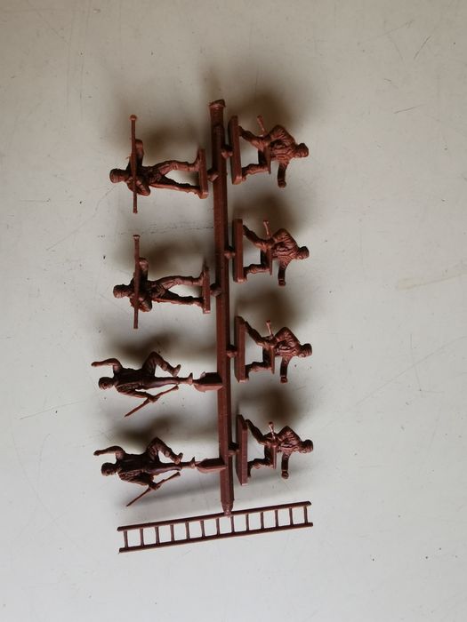 Figuras Airfix 1/72 – British Commandos (Incompleto - 34 Peças)