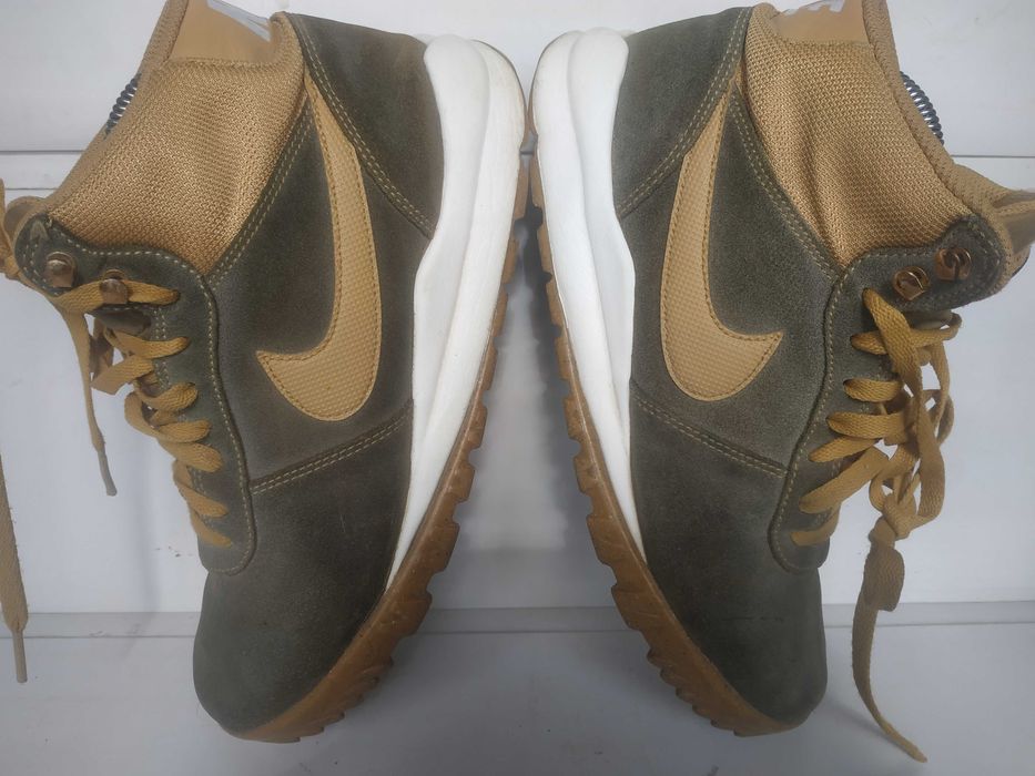 Nike оригинал кожа замша