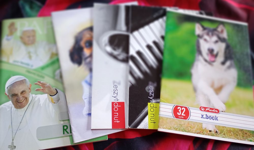 Mix zeszytów różne