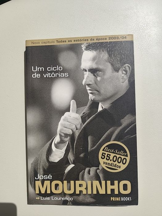 Livro: José Mourinho – Um Ciclo de Vitórias (Luís Lourenço)