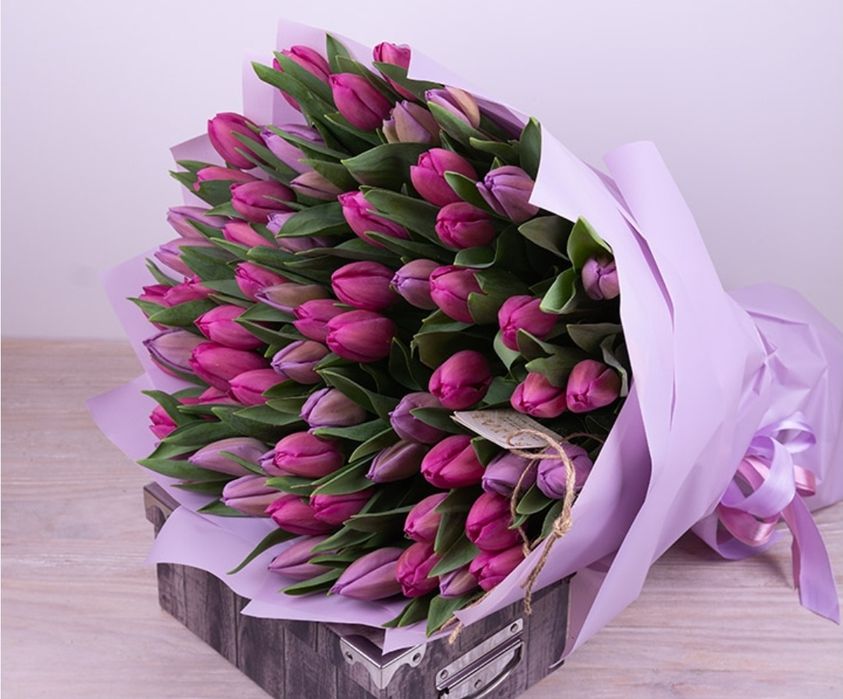 Квіти  Тюльпани Троянди опт роздріб