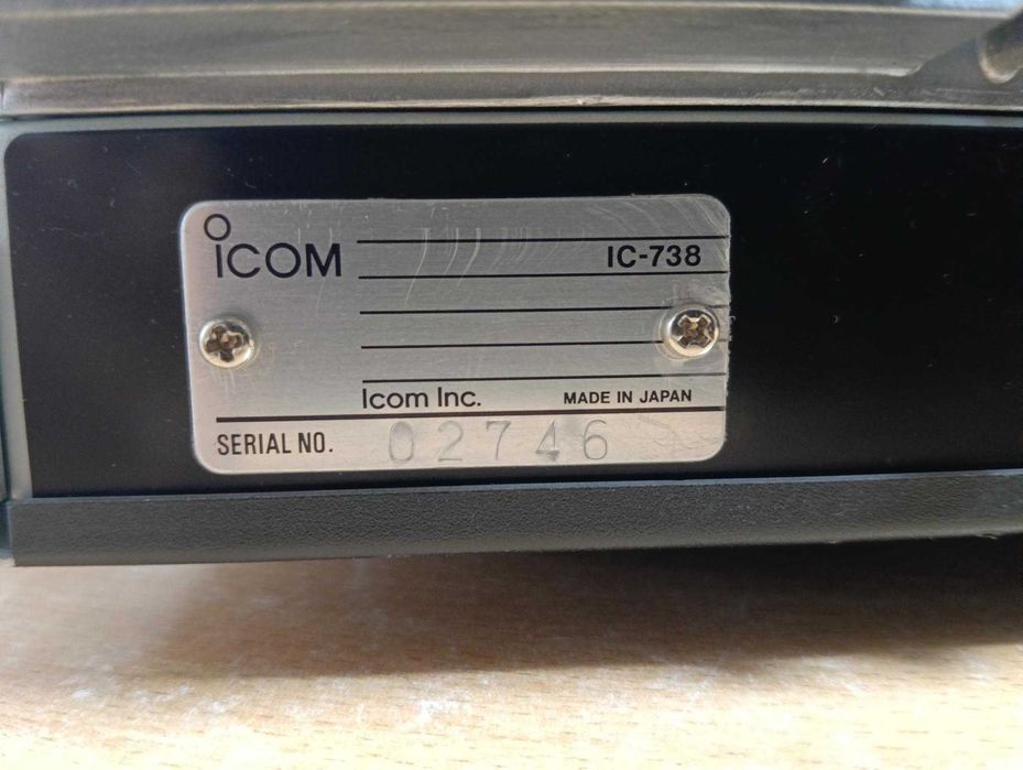 Icom IC-738 como novo