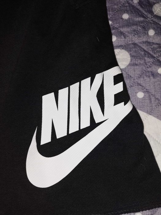 KRÓTKIE spodenki NIKE MĘSKIE CZARNE bawełniane |Rozmiar.M|