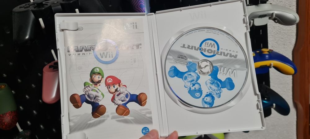 MarioKart wii + kierownica NTSC-j JDM