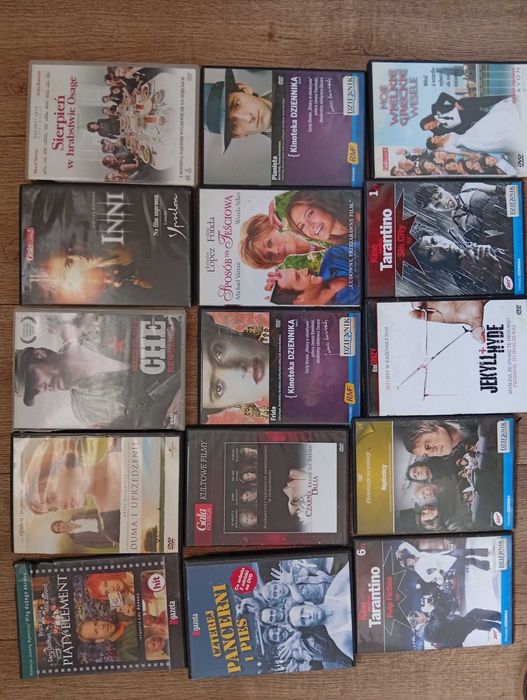 Filmy na DVD ( PL )  35 pozycji + 15 Filmów w kartonikach gratis