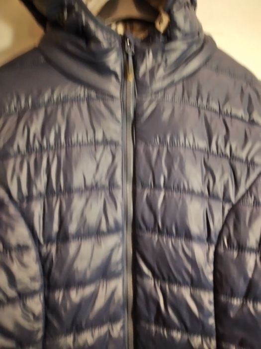 Granatowa ocieplana kurtka damska 4F rozmiar s