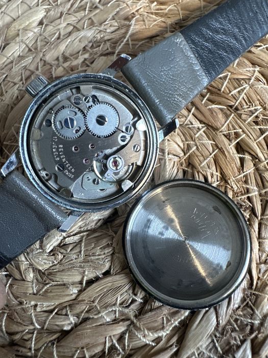 Zegarek ZentRa Swiss nakręcany sprawny pasek Hirsch