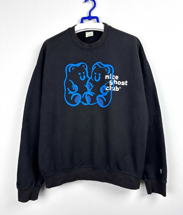 Bluza NICE GHOST CLUB streetwear boxy hip hop oversize M