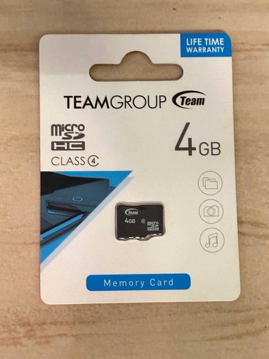 Team Group 4GB microSD Class 4 | Нові | 50 шт