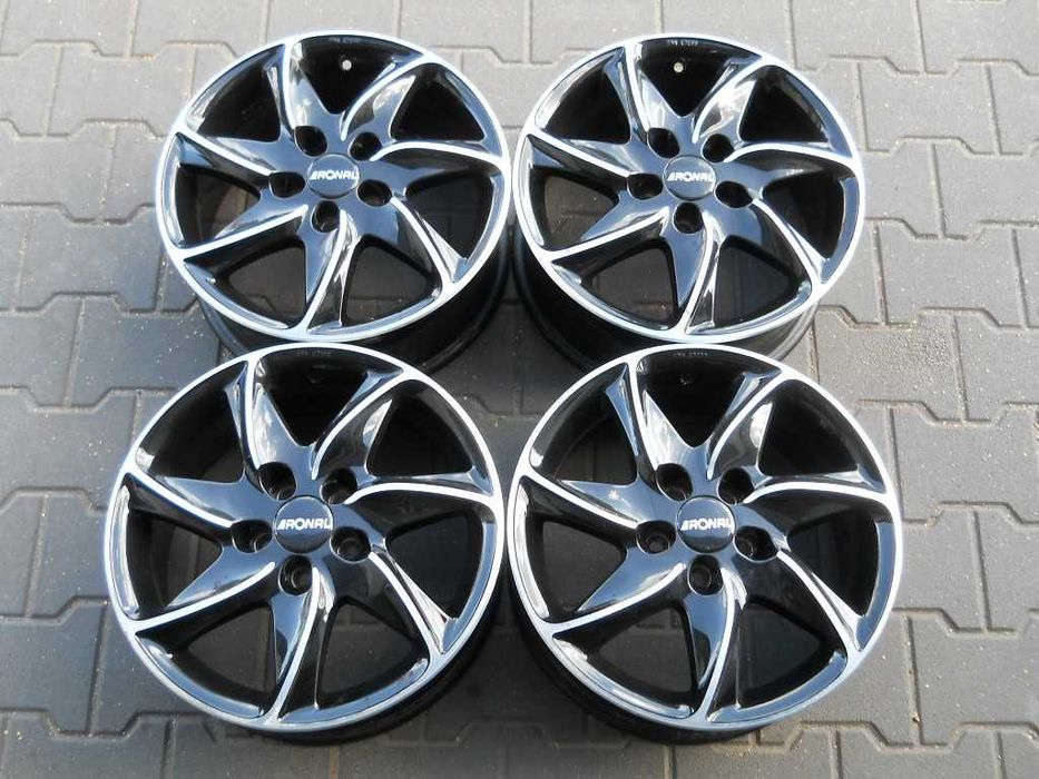 Felgi alu RONAL 16 5x100 ET38 VW Taigo T-Cross Skoda Fabia Scala Kamiq Octavia I Seat Ibiza Toledo IV Toyota Rover Subaru