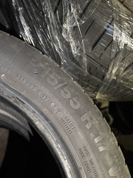 215 55 17 4 шт continental5.5мм