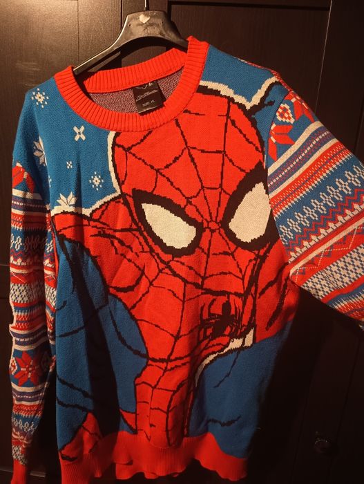 Spiderman sweter marvel
