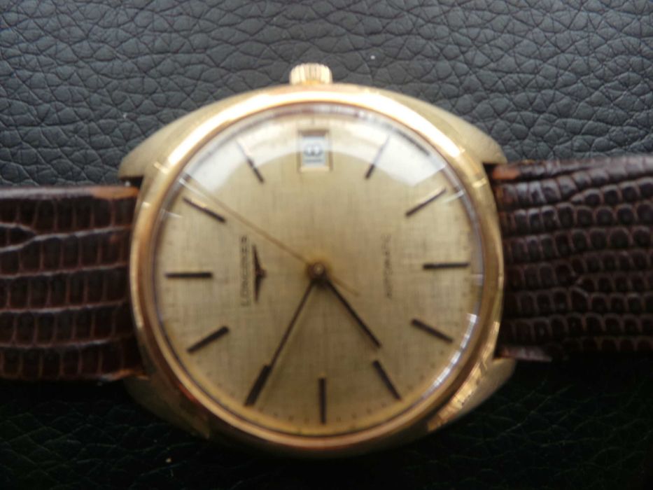Złoty zegarek Longines 18k