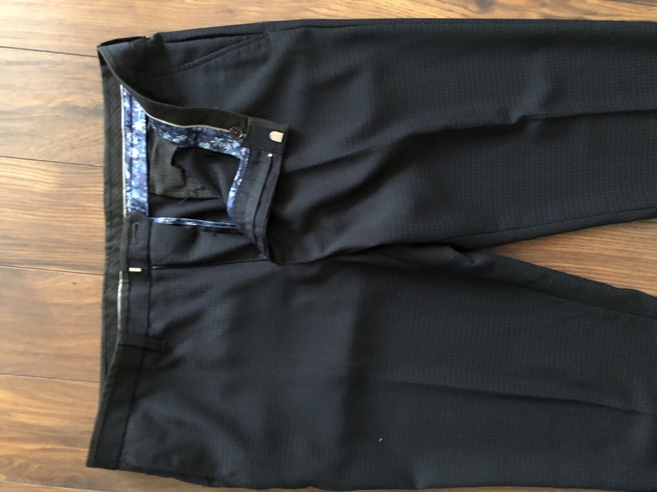 Spodnie męskie, garniturowe,NEXT, roz.L