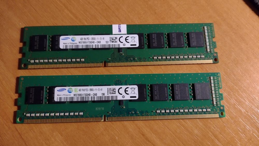 Оперативная память ddr3 Samsung 2x4gb