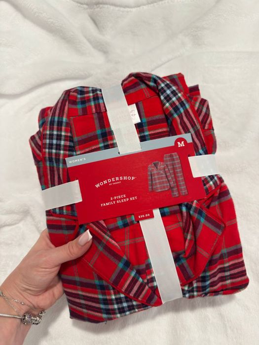 Піжама фланева в клітинку XXL жіноча та чоловіча