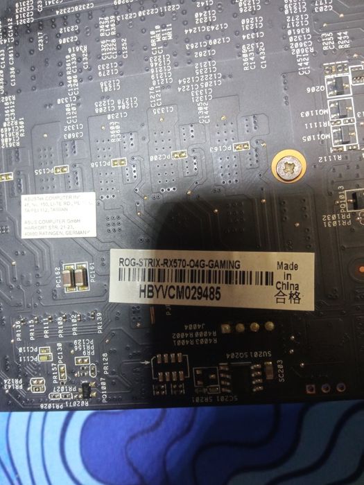 Видеокарта RX570 4гб GAMING