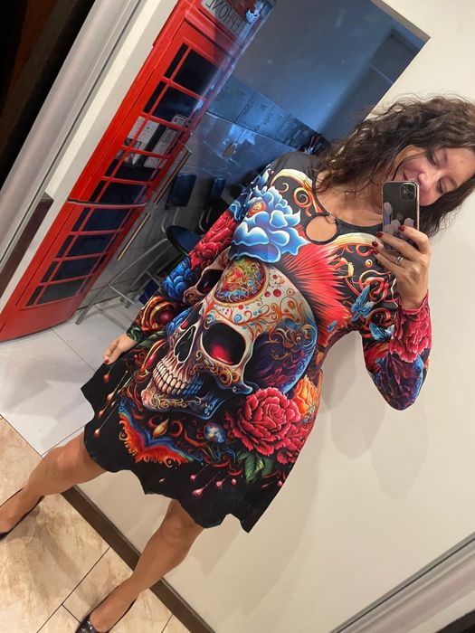 Super sukienka na Halloween roz 42-44