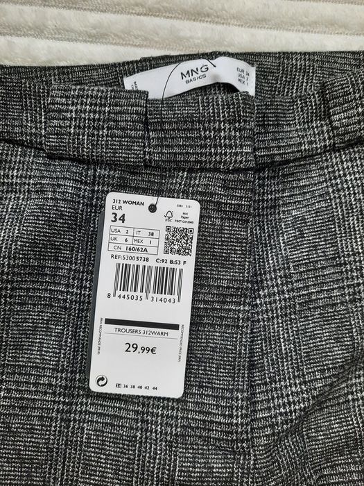 Nowe spodnie Mango XS