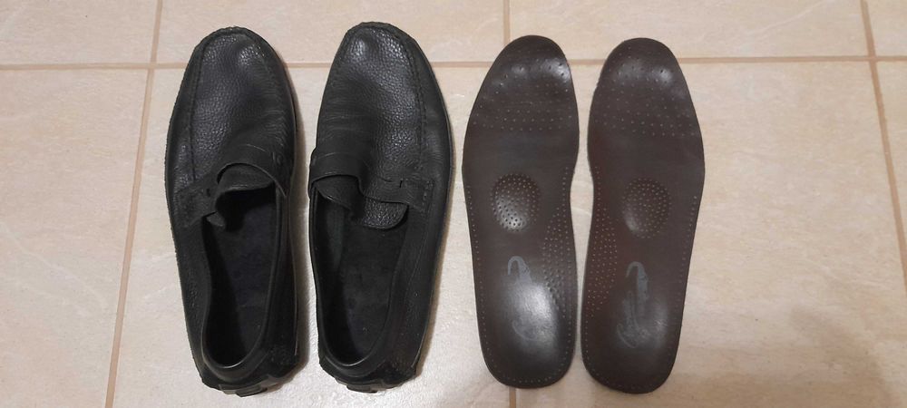 Мужские Мокасины Crocodile черный цвет (оригинал)