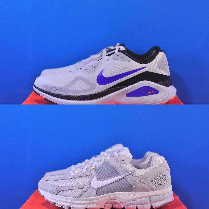 Кросівки Nike Structure 26 Pure Platinum Running , Air Zoom Vomero 5