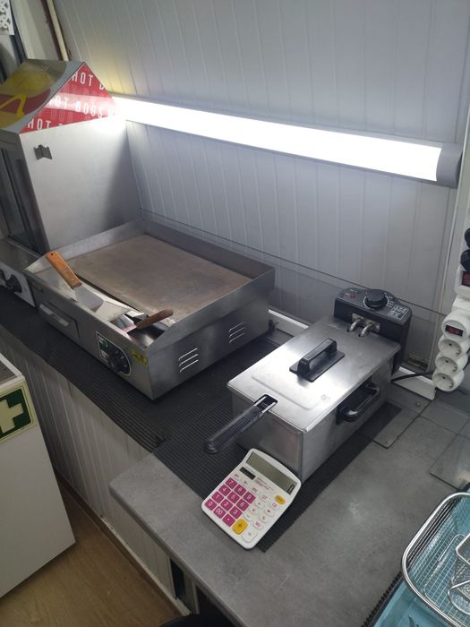 Food truck pronta a funcionar