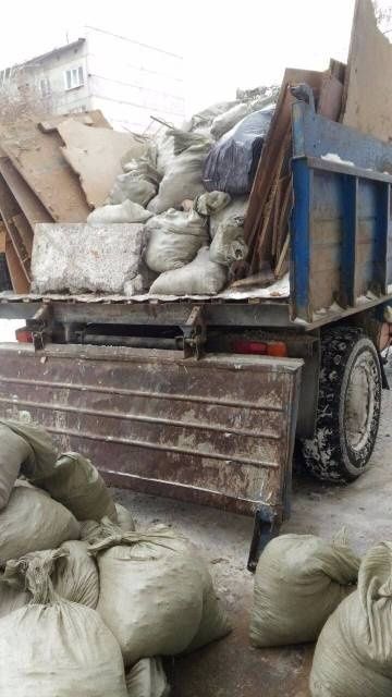 ВЫВОЗ строительного МУСОРА на свалку Мусоровоз Полтава сміття ЗІЛ Бус