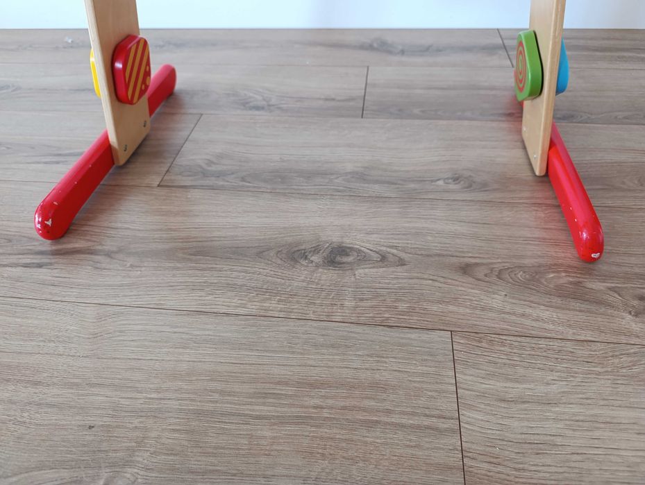 Stojak z zabawkami drewniany IKEA LEKA – używany