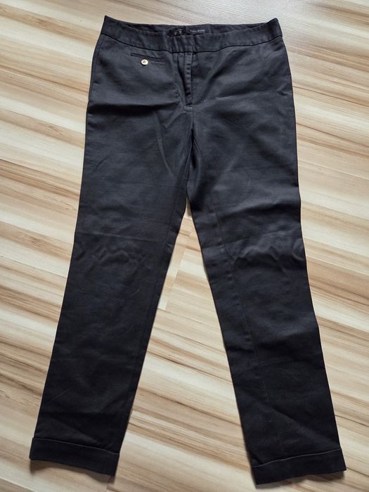 Czarne eleganckie spodnie Zara 38